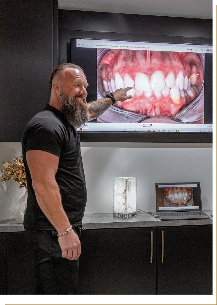 Full Mouth Reconstruction patient